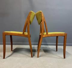  Drexel Drexel Heritage Furniture Barney Flagg for Drexel Midcentury Dining Chairs set of Four - 3888510