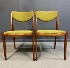  Drexel Drexel Heritage Furniture Barney Flagg for Drexel Midcentury Dining Chairs set of Four - 3888513