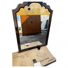  Drexel Drexel Heritage Furniture Black Lacquered Drexel Style Chinoiserie Style Wall Mirror - 4489099