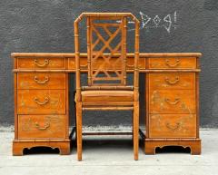  Drexel Drexel Heritage Furniture Chinoiserie Style Desk Chair by Drexel Heritage USA 1960s - 3476562