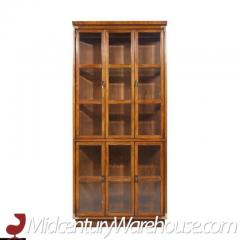  Drexel Drexel Heritage Furniture Drexel Heritage Campaign Walnut and Brass China Cabinet - 3554396