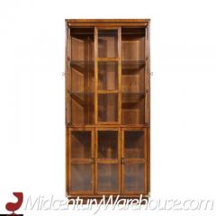  Drexel Drexel Heritage Furniture Drexel Heritage Campaign Walnut and Brass China Cabinet - 3554399