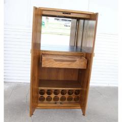  Drexel Drexel Heritage Furniture Drexel Heritage Consensus Pecan Illuminated Bar Cabinet - 2721702
