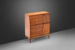  Drexel Drexel Heritage Furniture Drexel Sun Coast Collection Tall Gentlemens Dresser by Kipp Stewart c 1950s - 2643100
