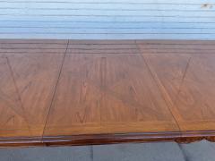  Drexel Drexel Heritage Furniture French Provincial Oak Parquet Top Dining Table chairs available  - 4323220