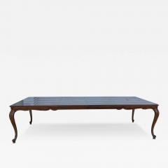  Drexel Drexel Heritage Furniture French Provincial Oak Parquet Top Dining Table chairs available  - 4325698