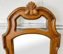  Drexel Drexel Heritage Furniture French Provincial Style Pine Wood Wall Tall Mirror by Drexel a Pair - 3132920
