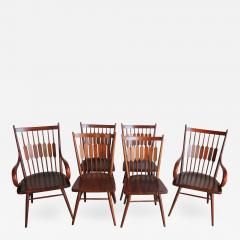  Drexel Drexel Heritage Furniture Kipp Stewart for Drexel Set of 6 Centennial Dining Chairs - 2279174