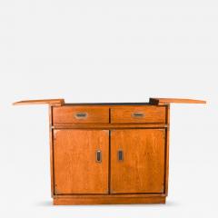  Drexel Drexel Heritage Furniture Mid Century Drexel Accolade Campaign Rolling Buffet Server Bar Cart - 3252963