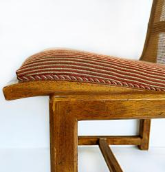  Drexel Drexel Heritage Furniture Mid Century Drexel Caned Dining Chairs 2 Armchairs 2 Side chairs - 4416520