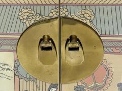  Drexel Drexel Heritage Furniture Vintage Drexel Heritage Chinoiserie Painted Cabinet Faux Painted Stone Top - 4480900