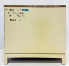  Drexel Drexel Heritage Furniture Vintage Drexel Heritage Chinoiserie Painted Cabinet Faux Painted Stone Top - 4480907