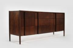  Drexel Drexel Heritage Furniture Walnut Dresser by Drexel C 1950s - 3728811