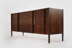  Drexel Drexel Heritage Furniture Walnut Dresser by Drexel C 1950s - 3728814