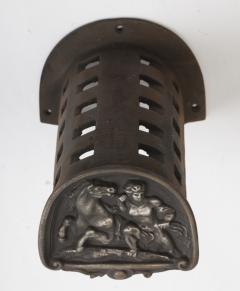  Ducel Foundry Rare set of cast iron stable accessories for four horses France circa 1870 - 4375952