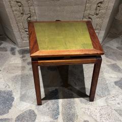  Dunbar 1950s Wedge Table Walnut Gold Leaf Edward Wormley Dunbar - 3394713