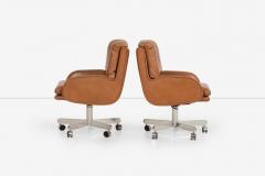  Dunbar Bert England for Dunbar Executive Office Chairs 1980s Set of Eight - 4133274
