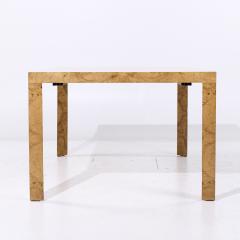  Dunbar Dunbar Mid Century Burlwood Dining Table with 2 Leaves - 4116793