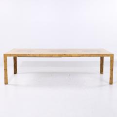  Dunbar Dunbar Mid Century Burlwood Dining Table with 2 Leaves - 4116799