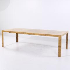  Dunbar Dunbar Mid Century Burlwood Dining Table with 2 Leaves - 4116801
