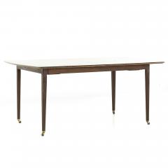  Dunbar Dunbar Mid Century Expanding Hidden Leaf Walnut Dining Table with 2 Leaves - 3691196