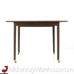  Dunbar Dunbar Mid Century Expanding Hidden Leaf Walnut Dining Table with 2 Leaves - 3691199