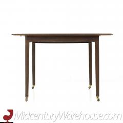  Dunbar Dunbar Mid Century Expanding Hidden Leaf Walnut Dining Table with 2 Leaves - 3691200