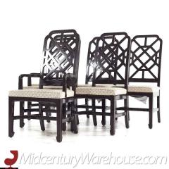  Dunbar Dunbar Mid Century Lattice Back Dining Chairs Set of 6 - 3691612