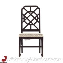  Dunbar Dunbar Mid Century Lattice Back Dining Chairs Set of 6 - 3691614