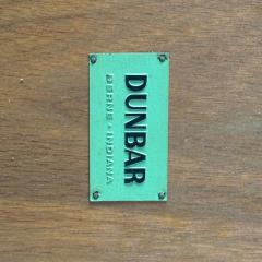  Dunbar Dunbar Mid Century Modern Side Tables Metal Walnut USA 1970s - 3455048
