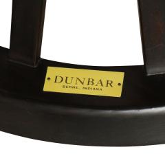  Dunbar Dunbar Sheaf of Wheat Side Table with Travertine Top 1950s Signed  - 2412478