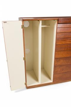  Dunbar Edward J Wormley for Dunbar Furniture Walnut Chifferobe Dressing Cabinet - 2794064