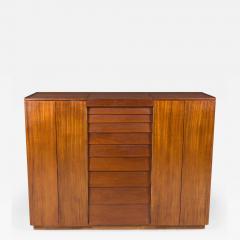  Dunbar Edward J Wormley for Dunbar Furniture Walnut Chifferobe Dressing Cabinet - 2798408