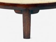  Dunbar Edward Wormley Dunbar Mahogany Marble Large Coffee Table USA 1940s - 4384962