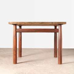  Dunbar Edward Wormley Rosewood Occasional Table for Dunbar with Murano Glass Tile Top - 3458796