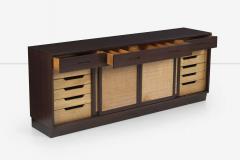  Dunbar Edward Wormley for Dunbar Cain Front Mahogany Sideboard on a Plinth Base - 2820367