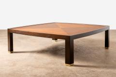  Dunbar Edward Wormley for Dunbar Large Scale Square Coffee Table in Mahogany for Dunbar - 3622864