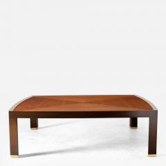  Dunbar Edward Wormley for Dunbar Large Scale Square Coffee Table in Mahogany for Dunbar - 3624678