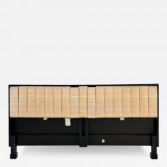  Dunbar Edward Wormley for Dunbar Mahogany King Headboard w Arm Rests 1950 - 4434854