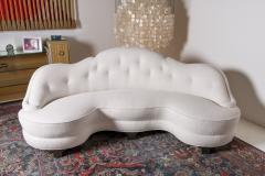  Dunbar Edward Wormley for Dunbar Oasis Sofas in Ivory Boucle First Generation 1930s - 3507960
