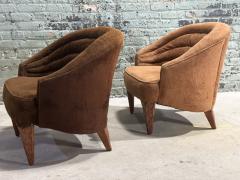  Dunbar Edward Wormley for Dunbar Pair Janus Lounge Chairs 1957 - 3867361