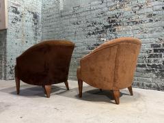  Dunbar Edward Wormley for Dunbar Pair Janus Lounge Chairs 1957 - 3867364