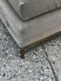  Dunbar MODERN CUSTOM PAIR OF DUNBAR COUCHES WITH BRASS BASES - 3318115