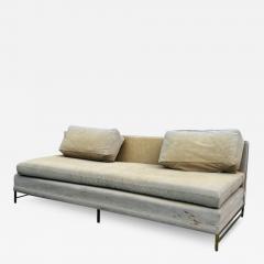  Dunbar MODERN CUSTOM PAIR OF DUNBAR COUCHES WITH BRASS BASES - 3323443