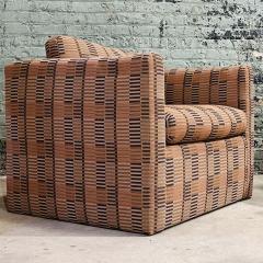  Dunbar Manhattan Lounge Chairs Albers Bauhaus Fabric by Dunbar 1980 - 3959907