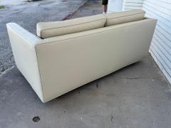  Dunbar New Reupholstered Dunbar Tuxedo Loveseat in Ultra Fabric 66 5  - 4313882