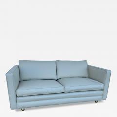 Dunbar New Reupholstered Dunbar Tuxedo Loveseat in Ultra Fabric 66 5  - 4319569