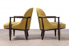  Dunbar Pair of Janus Collection Lounge Chairs by Edward Wormley for Dunbar Model 5705 - 4245360
