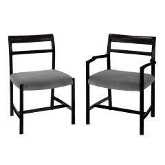  Dunbar Roger Sprunger Set of 6 Dining Chairs for Dunbar 1967 Signed  - 1643581