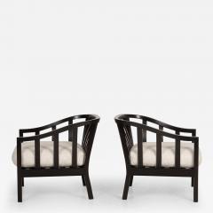  Dunbar Roger Sprunger for Dunbar Pair of Lounge Chairs 1965c  - 3953610